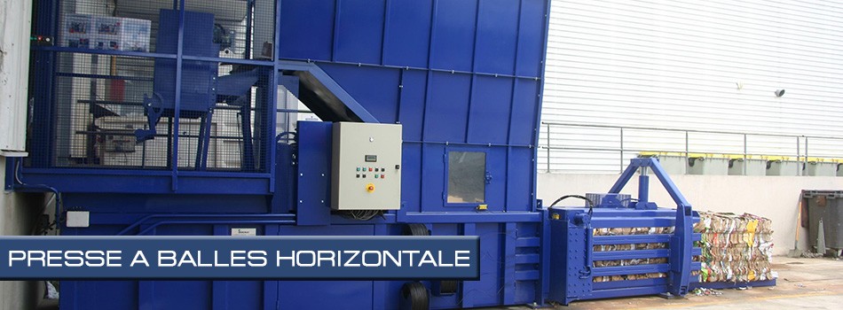 PRESSE A BALLES HORIZONTALE